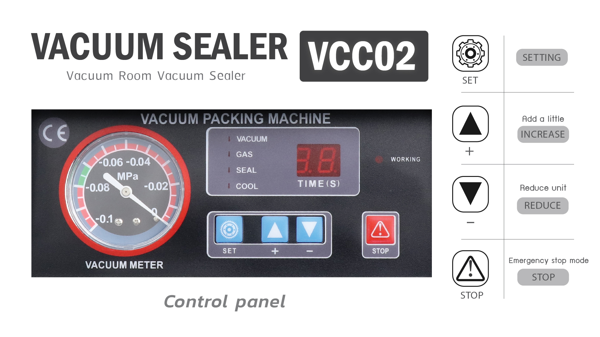Chamber vacuum-VCC02-control