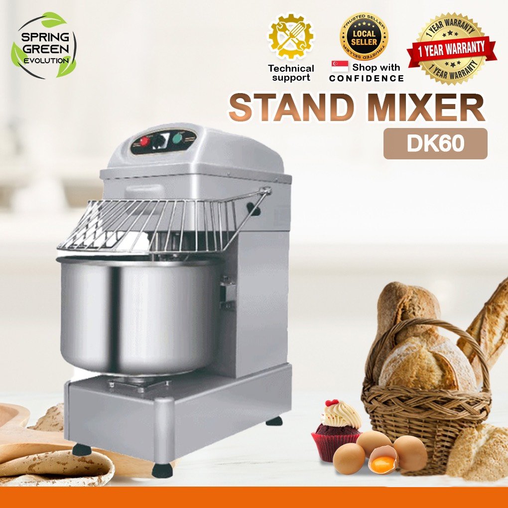 Industrial Food/Flour Mixer (20L/30L/60L) DK20/30/60 SGE Singapore